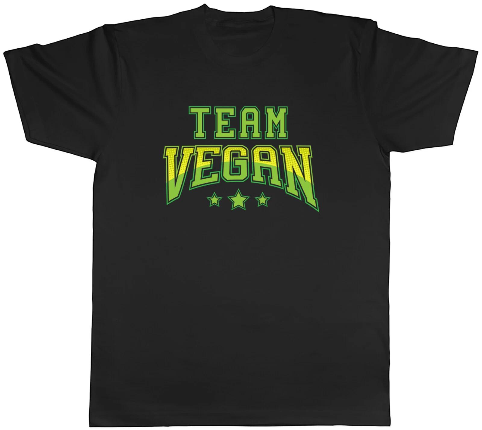 Team Vegan Mens Unisex T-Shirt Tee XXL