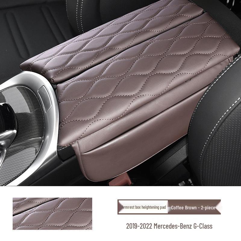 Mercedes Armrest Box Protective Pad Cover for E300, LC2600L, and GLC300L Decoration.