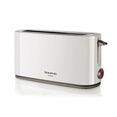 TAURUS Mytoast Toaster - Extra Long Slot - 7 Levels - 1000W - White
