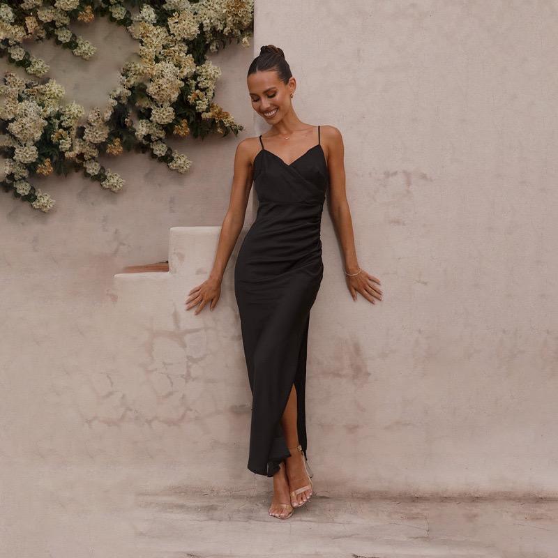 Trägerkleid ärmellos für Damen