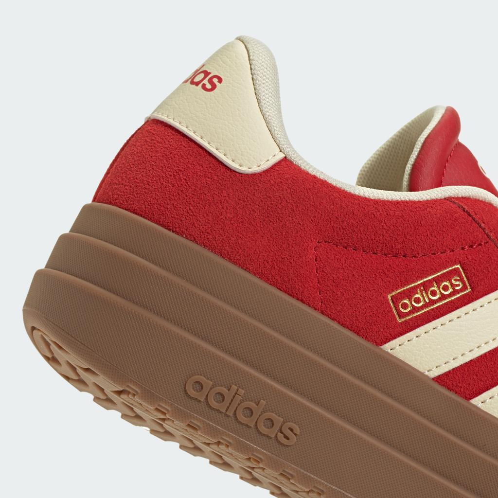 adidas VL Court Bold Niskie Trampki Armii Niemieckiej Damskie Czerwone