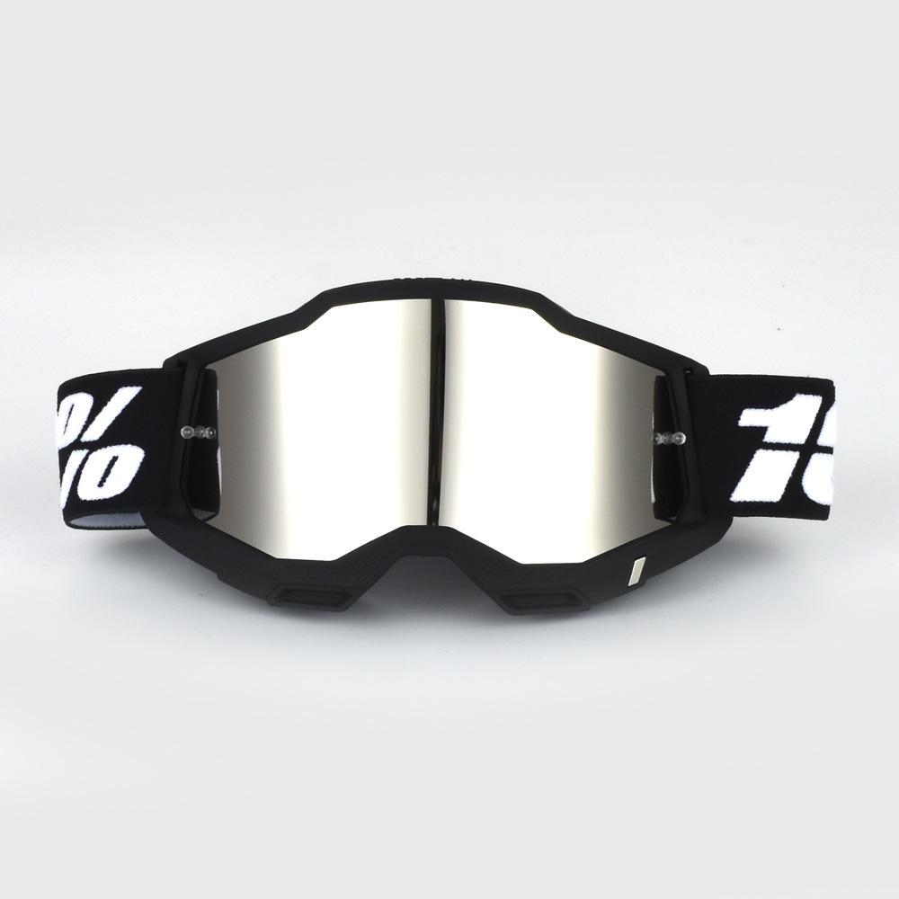 Neue Offroad-Helmbrille Donut Outdoor Motorrad-Fahrbrille Gesichtsmaske Skibrille