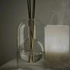 130/200ML Transparent Glass Aromatherapy Diffuser Bottle Glass Storage Containers Home Decoration with Diffusers Sticks