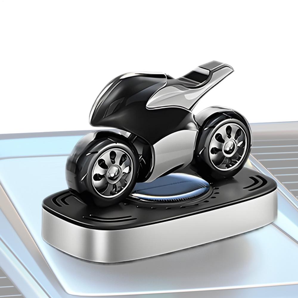 Солнечный Автомобильный Освежитель Воздуха Вращающийся Мотоцикл Устранитель Запахов Украшения Долговечный Вращающийся Освежитель Дезодорант Солнечный Для Автомобиля