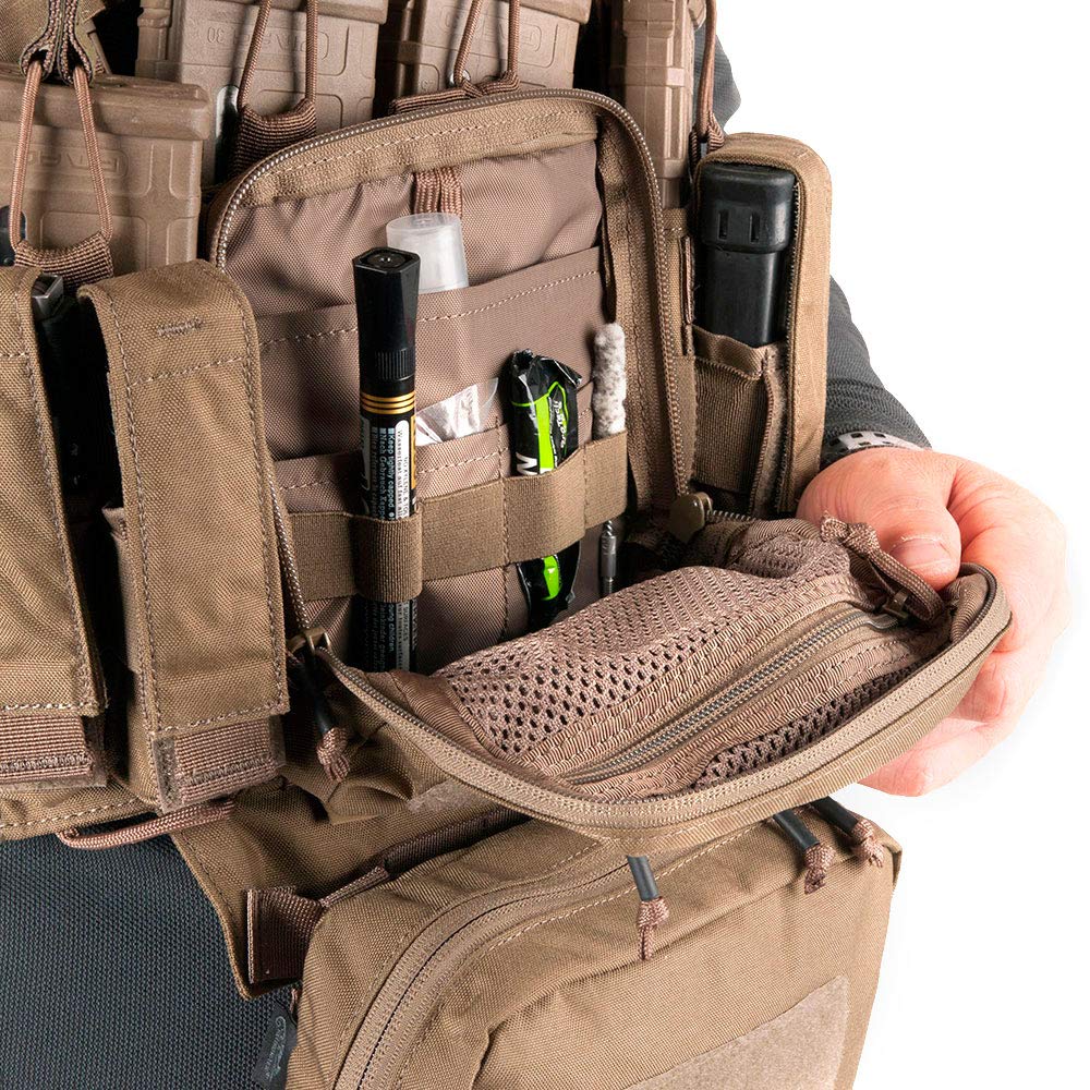 Helicon-Tex Training Mini Rig, Chest Rig, Belt Rig, Body Bag, Chest Bag, Military Tactical, Range Line, Black