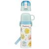 Skater Children's Stainless Steel Water Bottle 2-Way Direct Drinking 470ml Cup Drinking 430ml Pocket Monsters Pokemon Joyful Child-friendly Lightweigh