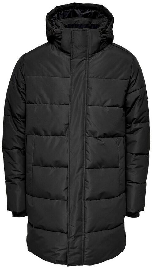 Winter Jacket Only & Sons Onscarl Life Long Quilted Coat Otw Noos (22020156) Black