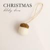 Holiday Felt Acorn Balls Diy Craft Supplies For Christmas Decorations And Tree Hangings
