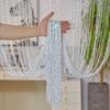 Room Divider Crystal Beads String Curtain Solid Color Tassel Window Curtain  Home Decor