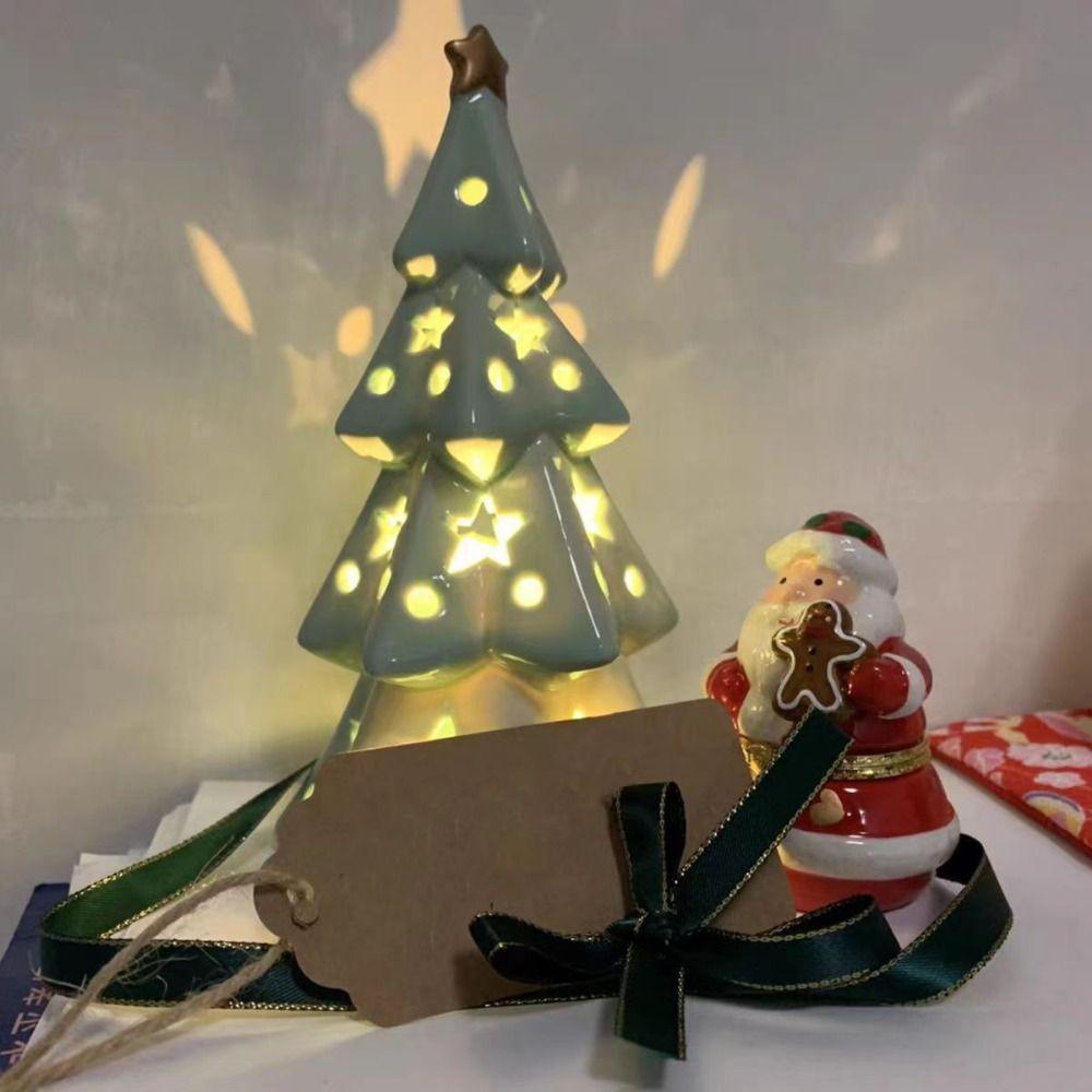 Bell Christmas Tree Figurine Stars Christmas Tree Ornaments  Party Supplies