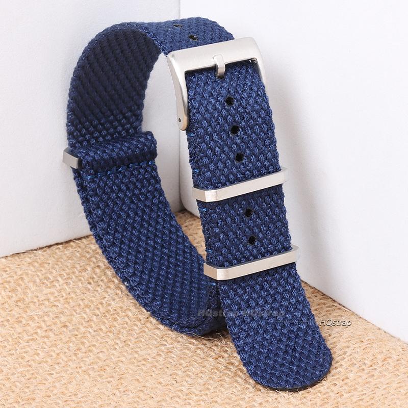 Cinturino in Nylon 20mm 22mm Cinturino per Orologio Impermeabile Cinturino per Orologio in Nylon Braccialetto Sportivo Militare Dropshipping Cinturino da Polso di Alta Qualità