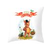 Easter Cartoon Cute Rabbit Digital Printing Short Plush Pillow Covers Decorative for Car Sofa Office Cushion Cover Home Goods