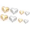 20-30pcs CCB Heart Beads Plastic Loose Spacer Beads For Jewelry Making DIY Necklace Bracelet Earring Phone Key Chain Accessories