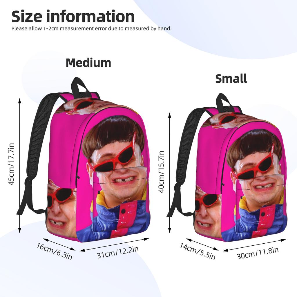 RIP Oliver Tree 1993-2026 Backpack for Men Women Teenage High School Business Daypack Laptop Computer Shoulder Bag Outdoor