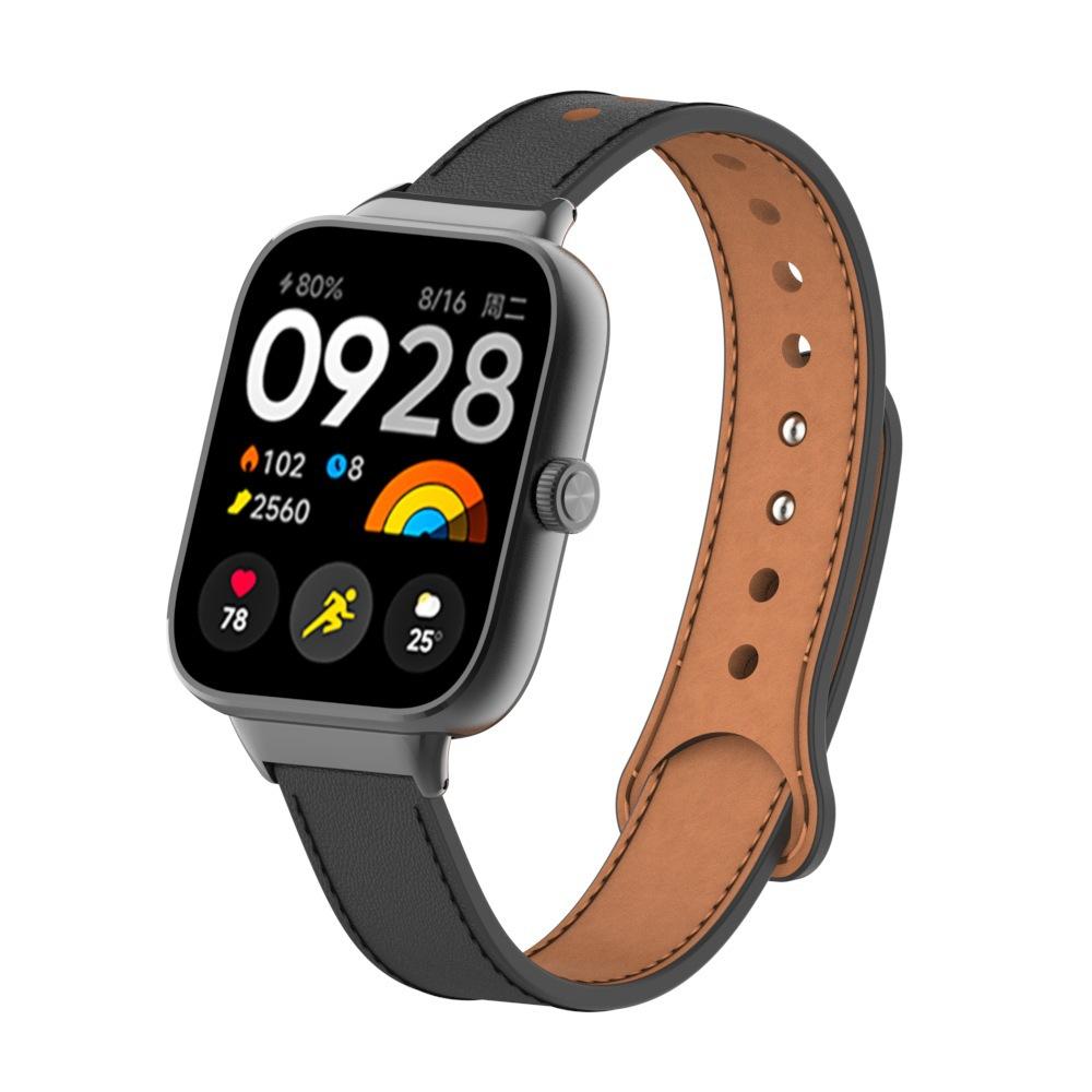 Leather Strap for Xiaomi Redmi Watch 4 Belt Replaceable Wristband for Mi Band 8 Pro Smart Watch Wrist Strap Bracelet Accessories