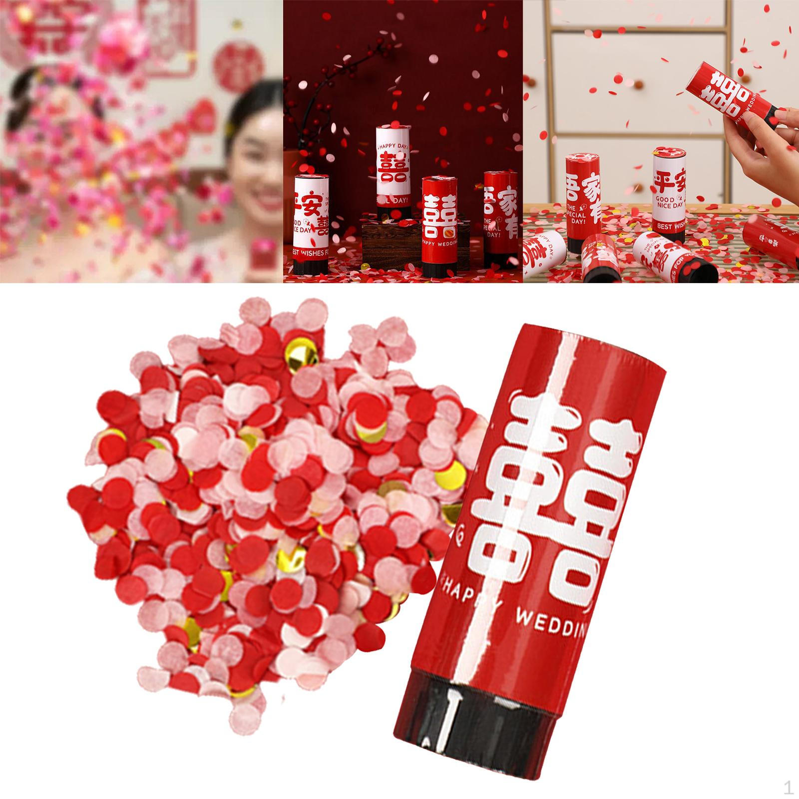 

Celebration Confetti Decorations, Romantic Favors, Wedding, Paper for Festival, Xi Character Twist