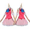 Japanese Anime Oshi No Ko Girls Hoshino Ai Cosplay Costume Carnival Vintage Pink Lolita Dress Rubii Akuamarin School Uniform Wig