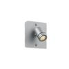 Koizumi Lighting Exterior LED Spotlight, Weatherproof, External Wiring Only, 60W Equivalent, High Color Rendering, Silver, Warm White (AU54564)