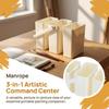 3PCS Three In One Folding Paint Water Bucket Multi-function Paint Bucket  Outdoor Sketch