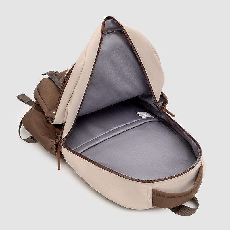 Color Block Backpack Student Lightweight Schoolbag Large Capacity Men's Outdoor Backpack