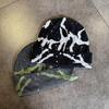 Striped Jacquard Knit Beanie Cap For Warm Winter Fashion Streetwear Hat Gift