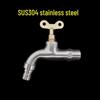 Lilong Stainless Steel Washing Machine Faucet with Lock