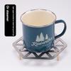 Portable Stove Stand Heat-Resistant Trivet Stainless Steel Pot Holder  Stove Stabilizer Plate Non-Slip Gas Stove Stand