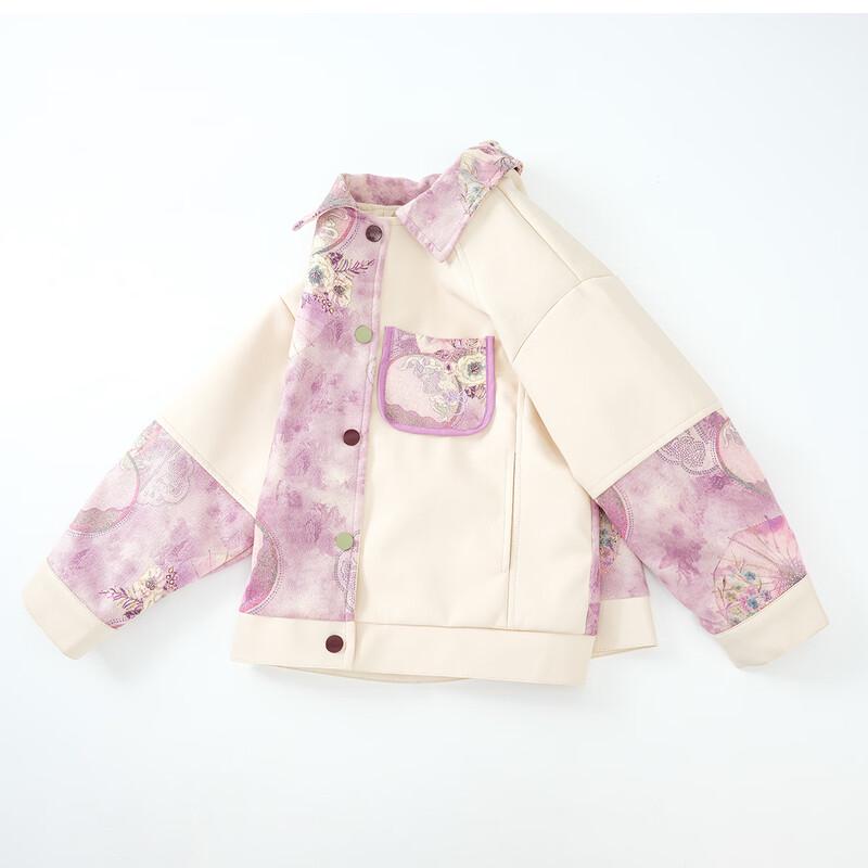 Disney Girls' New Chinese Style Print Jacket