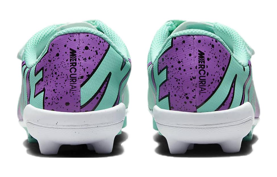 Nike Mercurial Vapor 15 Abriebfeste Low-Top-Fußballschuhe für Kinder Grün Kinder DJ5964-300