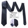 Michiko London Brand Made in Silk Jacquard Woven with Polka Dot Pattern Light Necktie, Japan, 100% (Pattern A Purple)