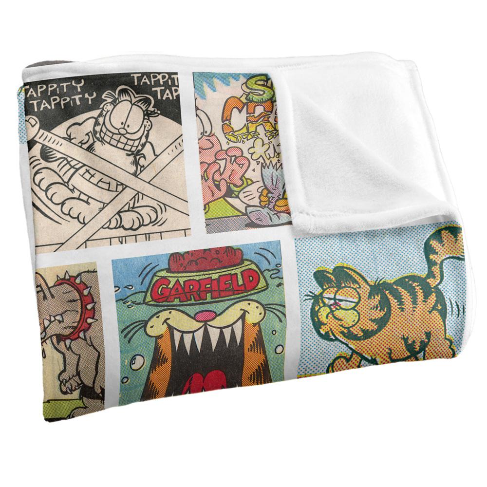 Garfield Silky Collage Supersoft Blanket