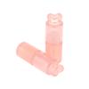 1Pcs 3.5Ml Empty Lip Gloss Tube Plastic Refillable Bottles Liquid Lipstick Container Pink Peach Heart Cover Lipgloss Bottle