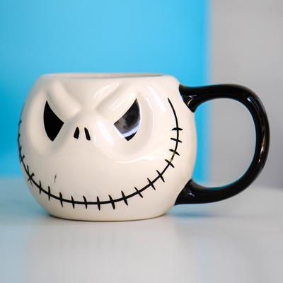 Halloween Jack Cat Cup Christmas Eve Spoof Ceramic Cup Personalized Styling Pumpkin Coffee Cup Water Cup