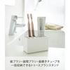 Yamazaki Toothbrush Stand, Mist, White, 7843