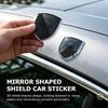Alloy Mirror Shield Car Sticker Universal Self Adhesive Auto Decal For Volvo XC60 XC90 S60 S80 V60 C70 S40 C30 V90 V60 C40 XC40 JL9