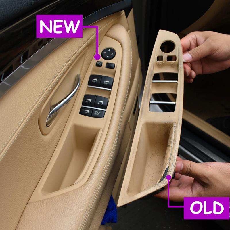 F10 F11 F18 7pcs Set LHD Interior Armrest Door Handle Panel Ide Trim Cover For BMW 5 Series 520i 523i 525i 528i 535i