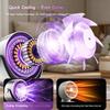 Xiaomi 100-Speed Hurricane Fan 3-in-1 Silent Cooling Fan, Wall/Desktop/Ceiling Mount, ICE Super Cooling AC-Style Breeze, Stepless Airfl