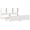 VidaXL Bed Frames Without Mattress White 180x200 Cm Solid Pine Wood 3323681