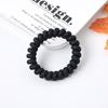1PC New Frosted Telephone Line Wire Hair Ring Seamless Head Rope Ponytail Hair Ring Elastic Rubber Band Hair Accessories