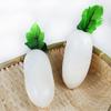 3D Carrot Model Durable Fake Vegetable Props Creative Simulated Foam Carrot  Party