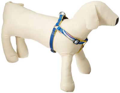 Petio Style Trainer Splash Harness Blue for Large Dogs L Size