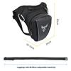 Motorcycle Drop Leg Bag Multi-Purpose Waterproof Thigh Pack With Earphone Cable Reserved Hole For Outdoor Hiking Cycling