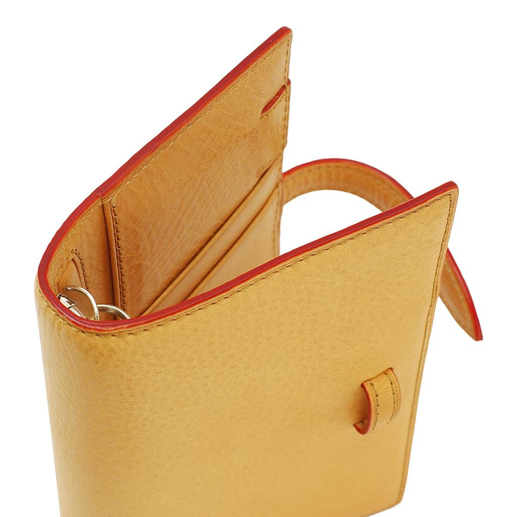 System Notebook Mini 6 Size Minerva Box Ring Diameter 15mm Belt [Natural] 753-40