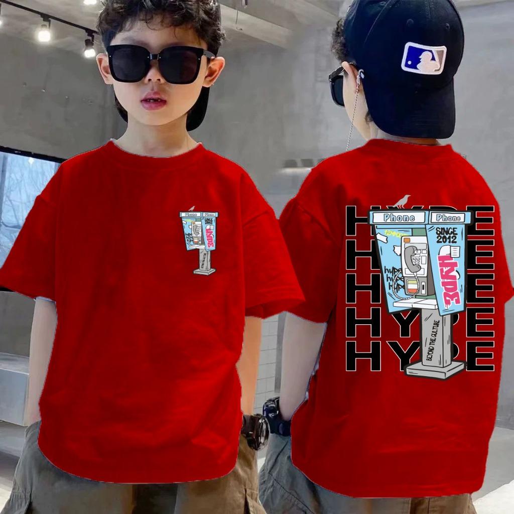 Round Neck T-shirt for Children, Fashionable, Casual and Versatile
