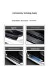 Wey V9X8X Car Door Sill & Trunk Bumper Stainless Steel Anti-scratch Interior Trim