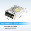 Xuzhiyuan 100W Switching Power Supply AM100-Bxx, Compatible with LM100-20B, 12V/24V Input