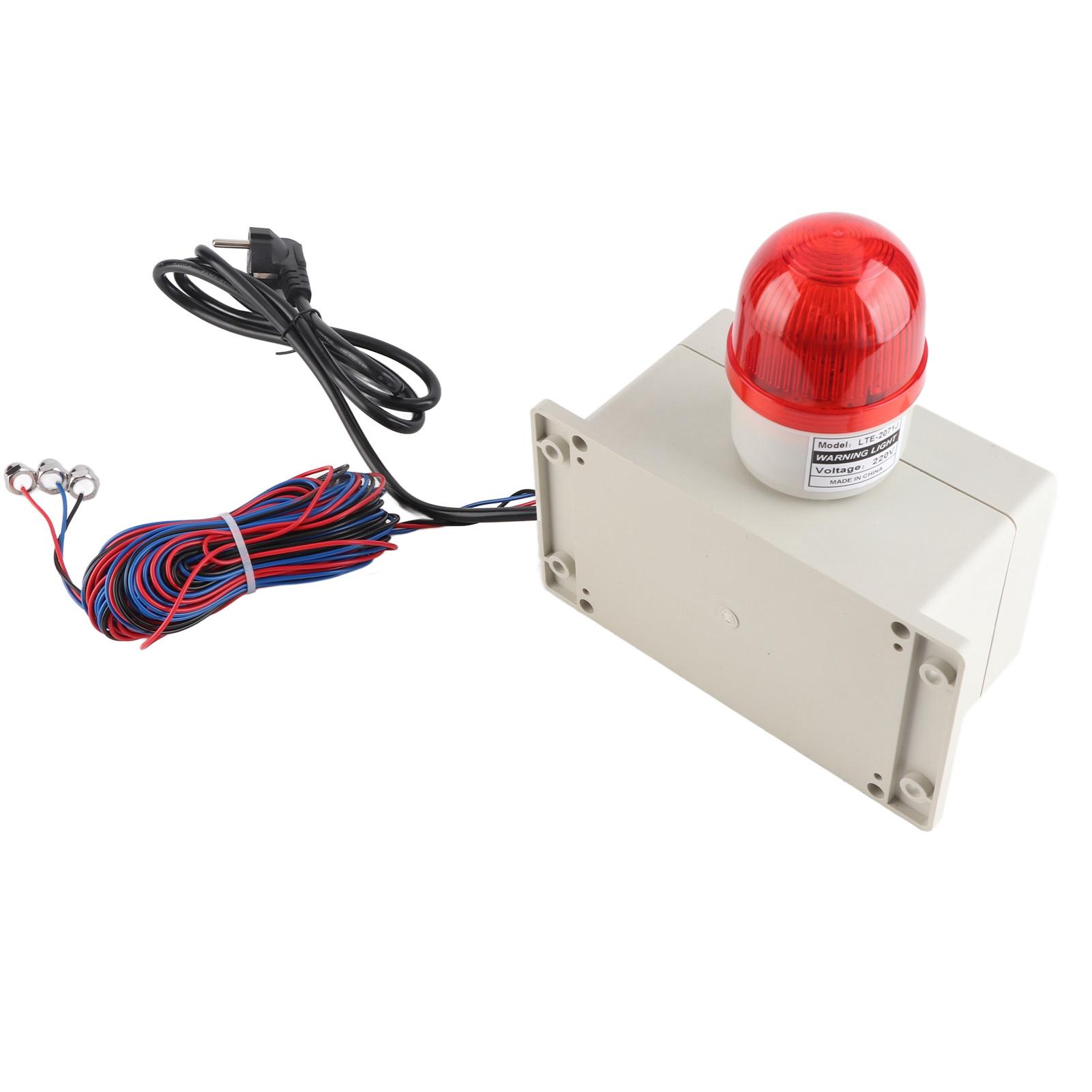 

Датчик-сигнализатор уровня воды 2 в 1 90 дБ Контроль резервуара Полный Недостаток Жидкости