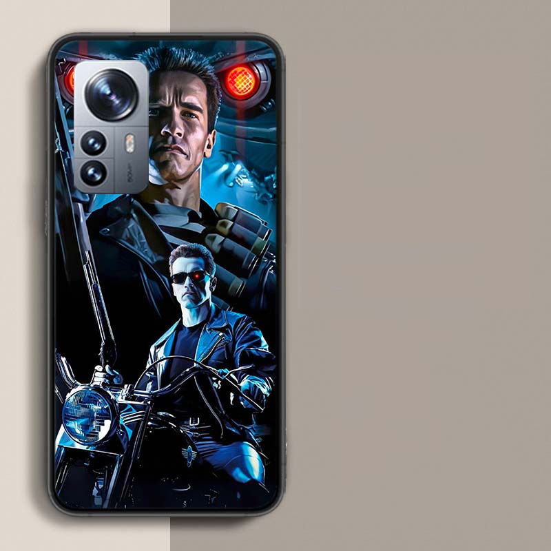 Arnold Schwarzenegger Terminator Phone Case For Xiaomi 15 Poco X7 X6 F7 14 Ultra Mi F6 F5 F4 F3 X5 X4 X3 M6 Pro M5 M5S M3 Capa C