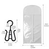 1/3PCS Wig Holder Storage Bags with Hanger Dust-proof  Hair Extension Organizer for Multiple Wigs Wigs Accessories