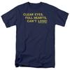 Friday Night Lights Clear Eyes Mens T Shirt Navy Navy Officially Licensed